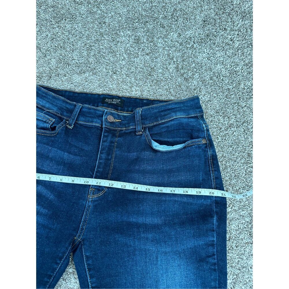 Judy Blue Tummy Control High Waist Skinny fit Jeans Plus Size 14W Dark Wash Blue - Picture 9 of 11